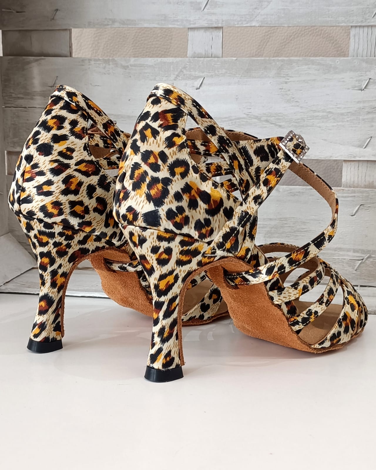 Go Salera ® Zapatos de baile Leopardo
